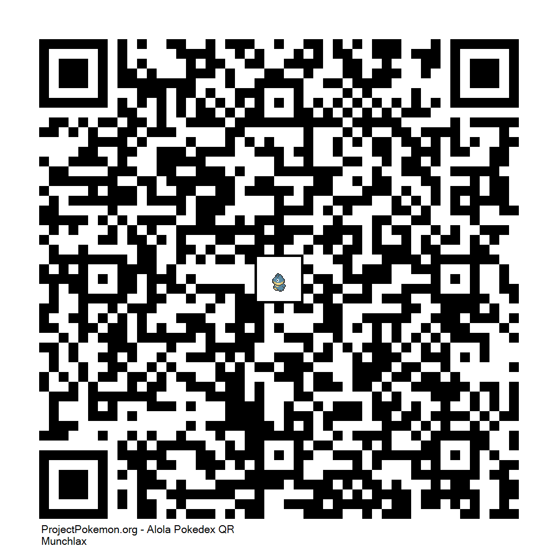 Cdigo QR de Munchlax